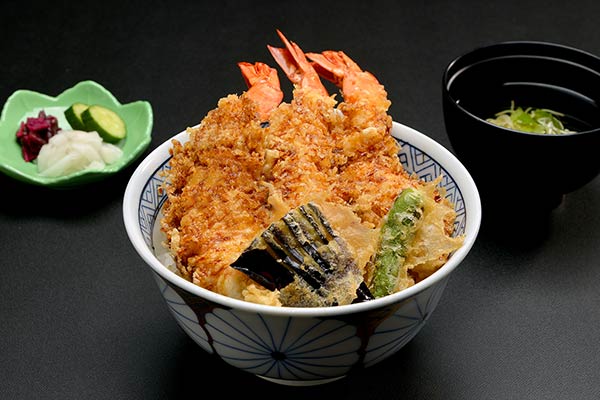 海老天丼セット